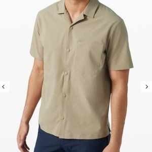 Lululemon Airing Easy Campy Collar Short Sleeve